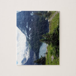 Puzzle Vista del lago oculto del Parque Nacional Glaicer