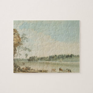 Puzzle Vista del noroeste de la casa de campo de