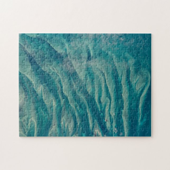 Puzzle Vista del océano desde la estación espacial de Bah (Horizontal)