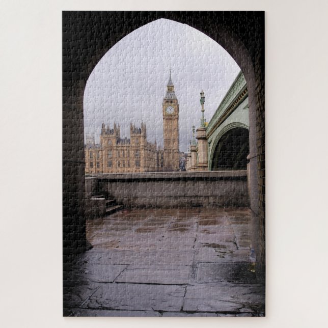 Puzzle Vista del Túnel Big Ben - 20x30 - 1014 pcs. (Vertical)