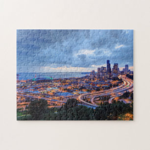 Puzzle Vista desde Beacon Hill, Pacific Med Center