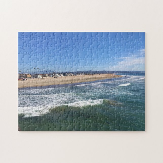 Puzzle Vista desde el muelle, Newport Beach, California (Horizontal)
