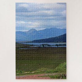 Puzzle Vista Desde La Estación De Rannoch, Escocia