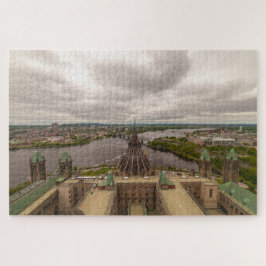 Puzzle Vista desde la torre del Parlamento, Ottawa, Canad