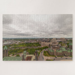 Puzzle Vista desde la torre del Parlamento, Ottawa, Canad