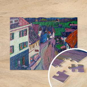 Puzzle Vista desde la ventana de la ä de Griesbrú   Kand