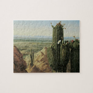 Puzzle Vista desde Maricopa Mountain cerca de Rio Gila po