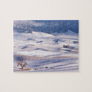 Puzzle Vista desde Steptoe Butte de colinas onduladas cub