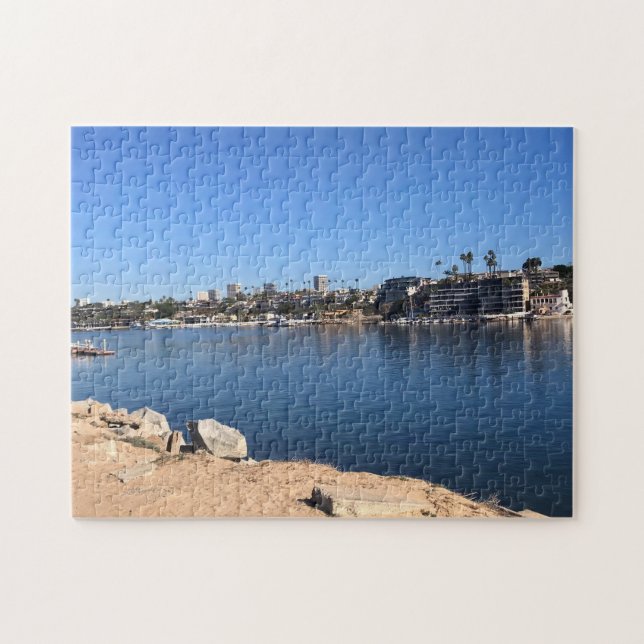 Puzzle Vista desde Wedge, Newport Beach, California (Horizontal)