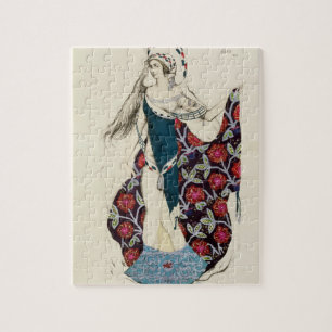 Puzzle Vista el diseño para una mujer, de Judith, 1922
