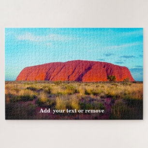 Puzzle Vista fabulosa de Uluru, o Roca Ayers, Australia,