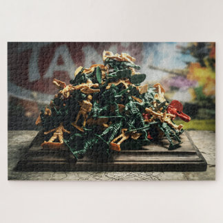 Puzzle Vista infantil de la guerra de juguete