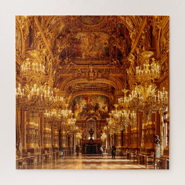 Puzzle Vista interior de la Ópera de París (Vertical)