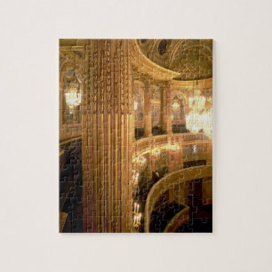 Puzzle Vista interior del teatro de la ópera que mira
