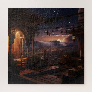 Puzzle Vista nocturna del Palacio Oriental