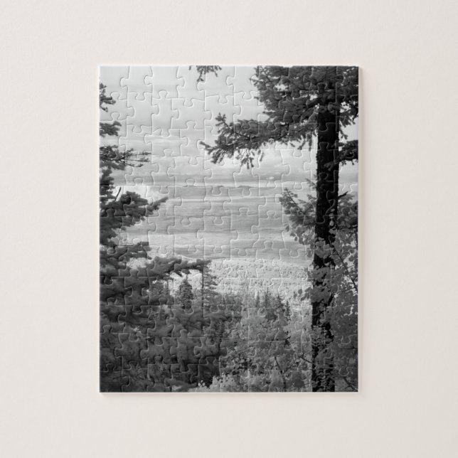 Puzzle Vista oeste desde el escudo de Sandia, Montañas, (Vertical)