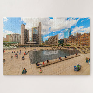 Puzzle Vista panorámica de la municipalidad de Toronto, C