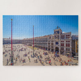 Puzzle Vista panorámica de la plaza San Marco, Venecia, I