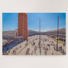 Puzzle Vista panorámica de la Plaza San Marco, Venecia, I