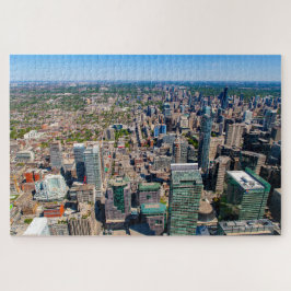 Puzzle Vista panorámica de Toronto desde la torre CN, Can