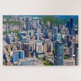 Puzzle Vista panorámica de Toronto desde la torre CN, Can