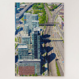 Puzzle Vista panorámica de Toronto desde la torre CN, Can