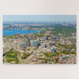 Puzzle Vista panorámica de Toronto desde la torre CN, Can