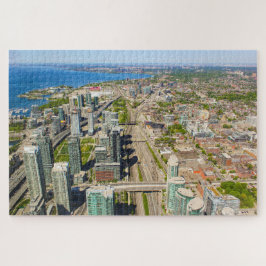 Puzzle Vista panorámica de Toronto desde la torre CN, Can