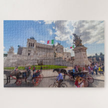 Vista panorámica de Vittoriano, Roma, Italia