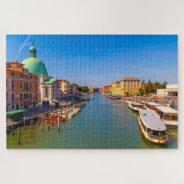 Puzzle Vista panorámica del Canal Grande, Venecia, Italia