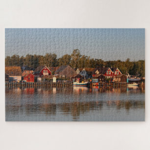 Puzzle Vista panorámica del paraíso costero Retirada co