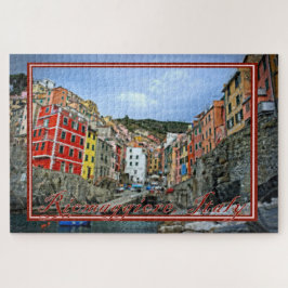 Puzzle Vista pintada de Riomaggiore, Italia - 20x30 pulga