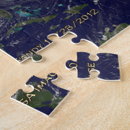 Puzzle Vista satelital del huracán Sandy