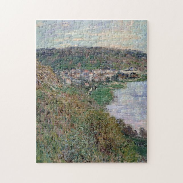 Puzzle Vista sobre el Bella Artes Vetheuil Monet (Vertical)