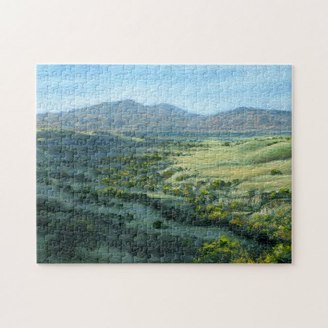 Puzzle "Vista sur del Monte Diablo" (Horizontal)