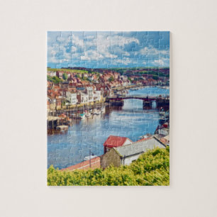 Puzzle Vistas a la ciudad y al puerto de Whitby