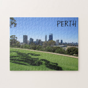 Puzzle vistas al parque de Perth