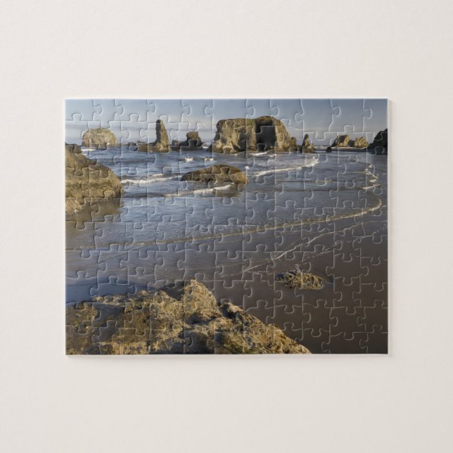 Puzzle Vistas costeras, Bandon, Oregón (Horizontal)