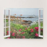 PUZZLE VISTAS ESENCIALES AL JARDÍN Y A LA COLA DEL MAR<br><div class="desc">El Museo de Arte de Ogunquit ofrece una hermosa vista al océano Atlántico. A pocos pasos de Perkins Cove, el museo y sus tres hectáreas de jardines de escultura dan a la estrecha cala y al océano Atlántico. Este rompecabezas de rompecabezas no sólo ofrece entretenimiento, sino que también es un...</div>