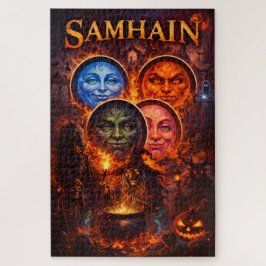 Puzzle Visto en ritual caras lunares celestiales épicas 1