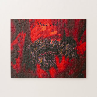 Puzzle Vive Red Poppy Stamen