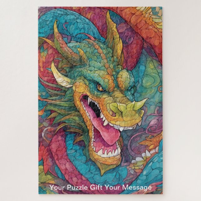 Puzzle Vivid Dragon (Vertical)