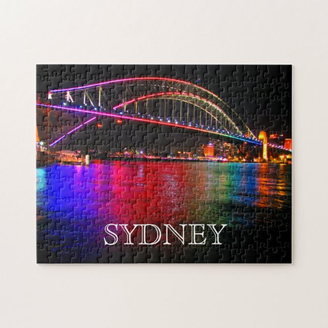 Puzzle vivid harbour bridge sydney (Horizontal)