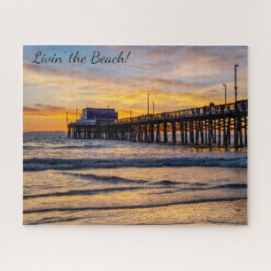 Puzzle Viviendo en la Playa - Muelle Balboa, Newport Beac