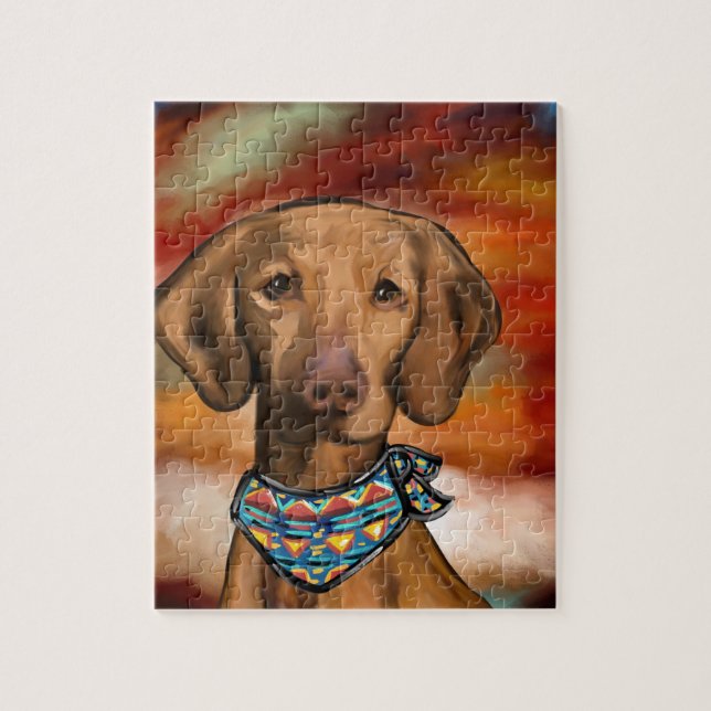 Puzzle Vizsla (Vertical)