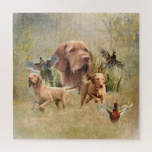 Puzzle Vizsla de cabello alámbrico húngaro
