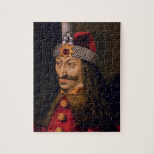 Puzzle Vlad tepes Impaler Voivode retrato Dracula histori