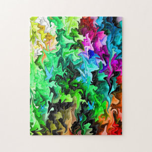 Puzzle Volando por la tormenta...