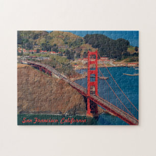 Puzzle Volando sobre el puente Golden Gate de San Francis