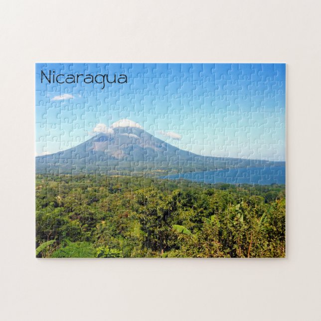 Puzzle volcán nigaragua (Horizontal)